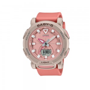 Casio Baby-G BGA-310-4A Coral Pink Resin Band Women Sports Watch
