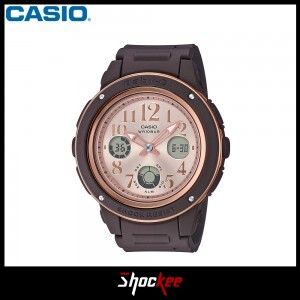 Casio Baby-G BGA-150PG-5B1 Brown Resin Band Women Sports Watch （testing）