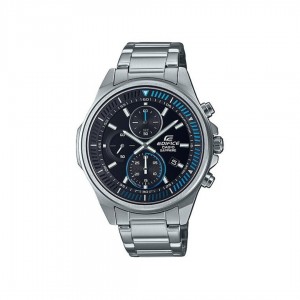 Casio Edifice EFR-S572D-1A Silver Stainless Steel Band Men Watch