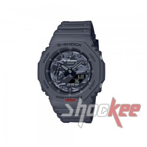 Casio G-Shock GA-2100CA-8A Dark Gray Resin Band Men Sports Watch