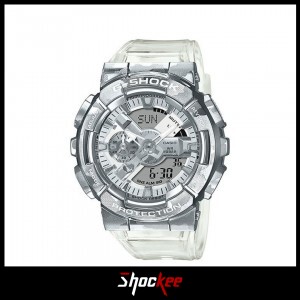 Casio G-Shock GM-110SCM-1A Transparent Resin Band Men Sports Watch