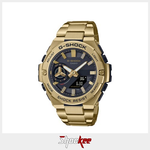 Casio G-Steel GST-B500GD-9A Gold Stainless Steel Band Men Watch