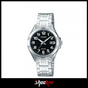 Casio General LTP-1308D-1B Silver Stainless Steel Band Women Watch