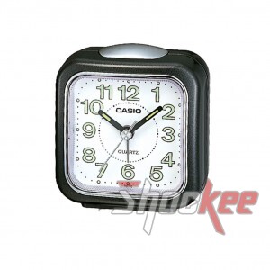 Casio TQ-142-1 Black Traveller's Alarm Analog Clock